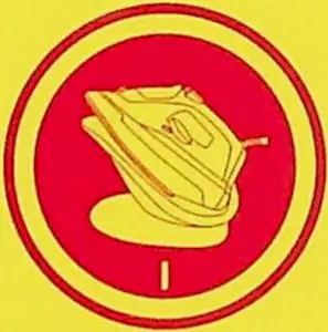 Using as a cordless iron