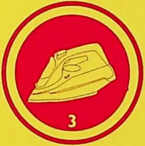 Using as a cordless iron