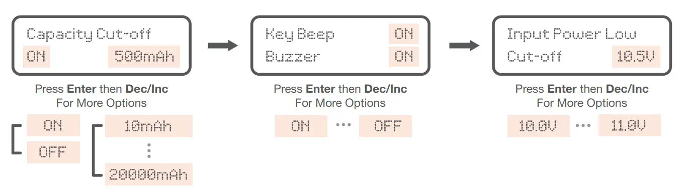 TENERGY Multifunction Balance Charger TB6B - Input Power Low