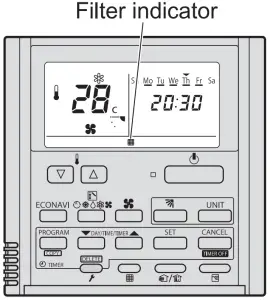 Panasonic S-3650PT3E - Air Filter Maintenance 1