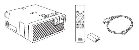 EPSON PowerLite W70 2000 Lumen WXGA Laser 3LCD Projector fig1