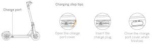 ninebot G30P Kick Scooter - Charging