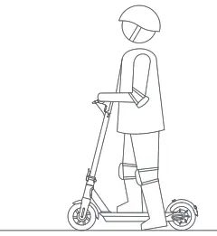 ninebot G30P Kick Scooter - Learning to Ride 2