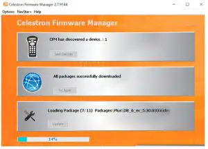 CELESTRON 93982 NexStar EQ Hand Controller - Update 1