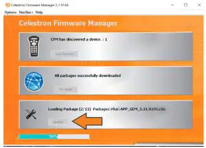 CELESTRON 93982 NexStar EQ Hand Controller - Update