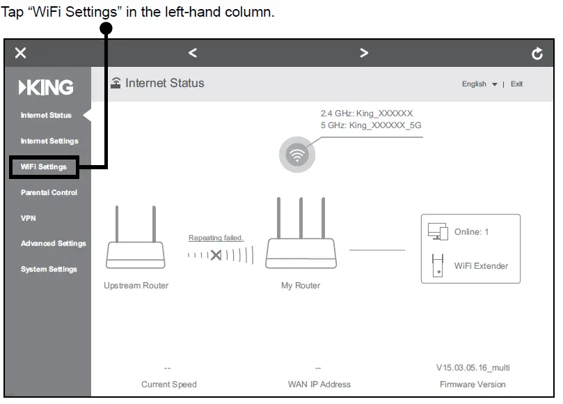 KING KWM2000 Wi-Fi Extender fig 7