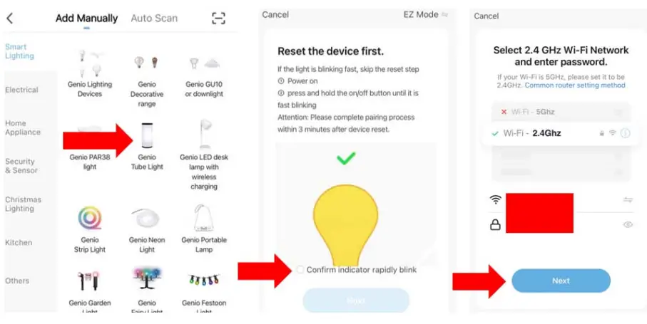 mirabella genio I003935 Wi-Fi Smart Background Light - Genio Tube light