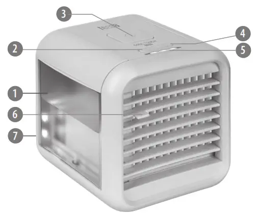 teesa TSA8041 Mini air cooler - PRODUCT DESCRIPTION