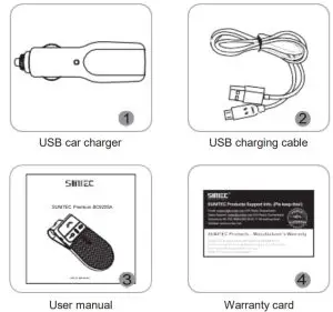 SUNITEC BC920SA Bluetooth Hands Free Car Kit - figure 1