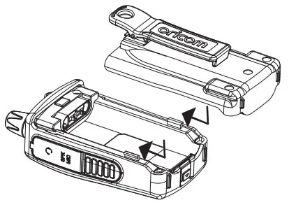 oricom DTX600 Waterproof 5W Handheld UHF CB Radio - Battery