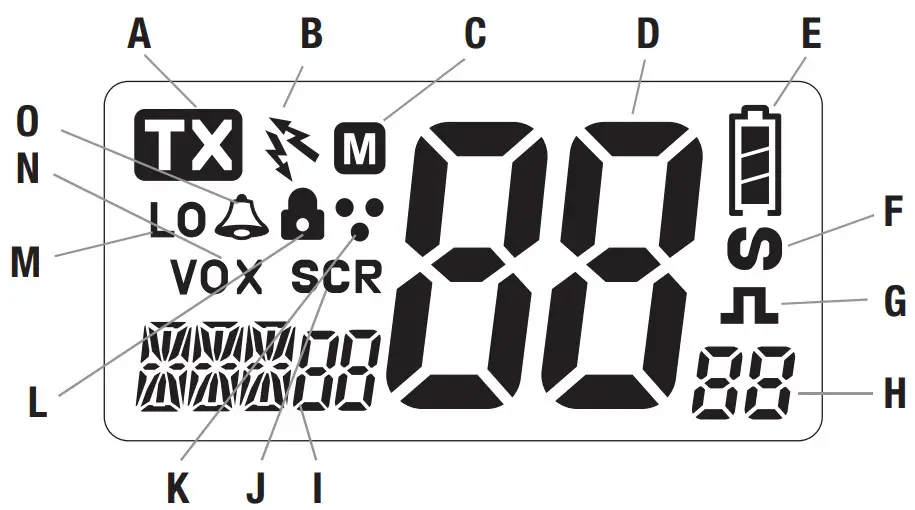 oricom DTX600 Waterproof 5W Handheld UHF CB Radio - LCD Display