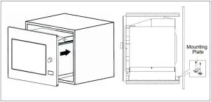 FIG 13 Prep are the cabinet