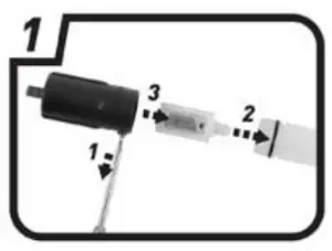 a close up of a device