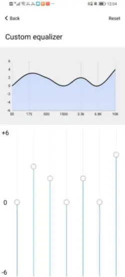 SoundPEATS - Custom equalizer 2