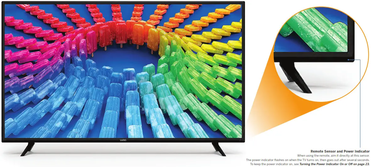 VIZIO V Series V436 J04 4K UHD LED SmartCast Smart TV - FRONT PANEL 2