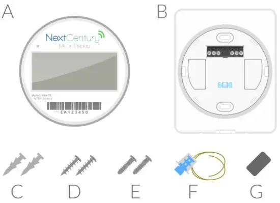 Next Century RR4 TR Remote Reader - Packaging Contents