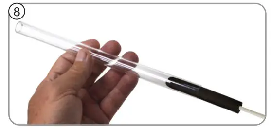 BUNN 54300.0101 1.0 and 1.5 Gallon - Clean the sight gauge tube with the supplied foam brush