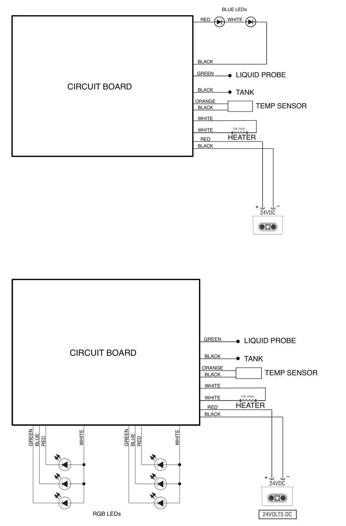 BUNN 54300.0101 1.0 and 1.5 Gallon - SCHEMATIC WIRING DIAGRAM FOR SH SERVER