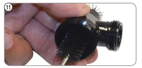 BUNN 54300.0101 1.0 and 1.5 Gallon - Using supplied nylon bristle brush