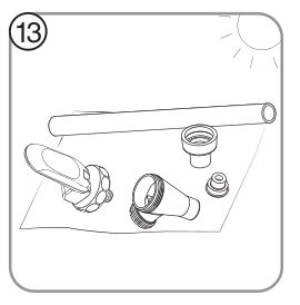 BUNN 54300.0101 1.0 and 1.5 Gallon - emove the faucet parts from the sanitizer solution