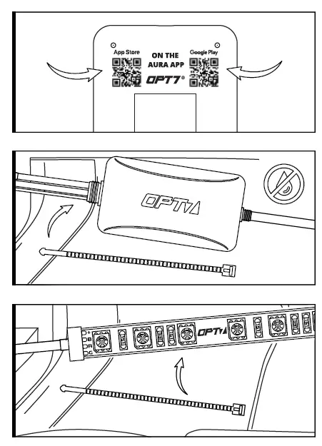 OPT7 AURA PRO Grille Lighting Kit 5