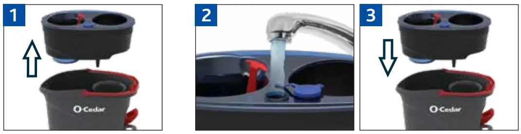 O-Cedar 35003355 Spin Mop System fig 33