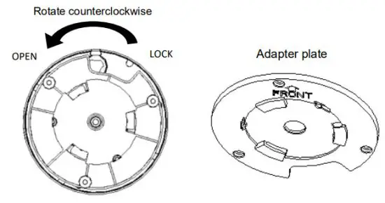 InVid Tech 0235TN3S Mini PTZ Network Fixed Dome Camera - Ceiling Mount