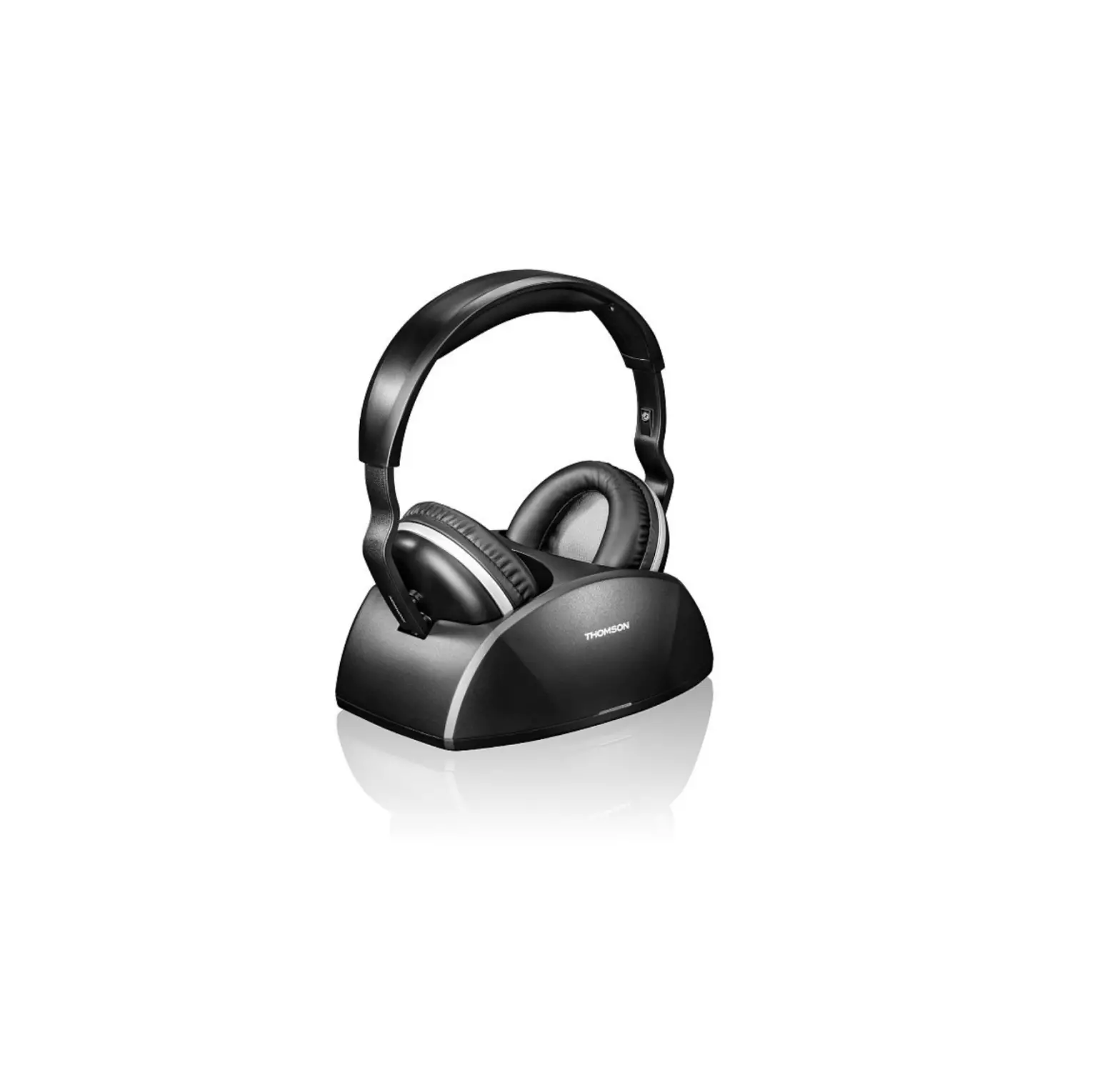 Thomson Whp321bk Tv Wireless Headphones With Charging Station Instruction Manual