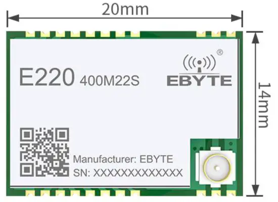 EBYTE E220-400M22S 460mw SPI SMD Lora Module - Introduction
