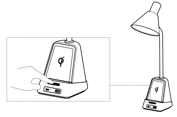 Crane W20 48W LED Table Lamp - parts 3