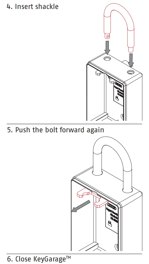 ABUS 787 797 Smart-BT Wall Mounting KeyGarage Instruction Manual - 787 Smart-BT wall mounting