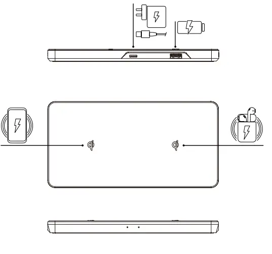 ALOGIC WC-087 3-in-1 Wireless Charging Dock 2