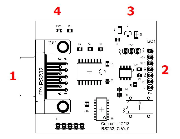 COPTONIX RS232 I2C Adapter-FIG2
