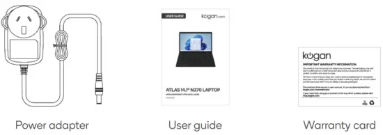 kogan KAL14N370PA Atlas 14 1 N370 Laptop With Windows 11 Pro (4gb 64gb) - COMPONENTS 1