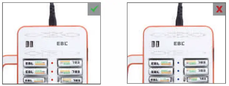 EBL C880 Professional Care on Batteries Charger-FIG11