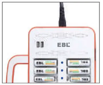 EBL C880 Professional Care on Batteries Charger-FIG4