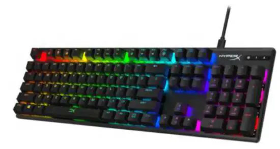 HyperX HX KB6AQX US Alloy Origins Mechanical Gaming Keyboard - kybord