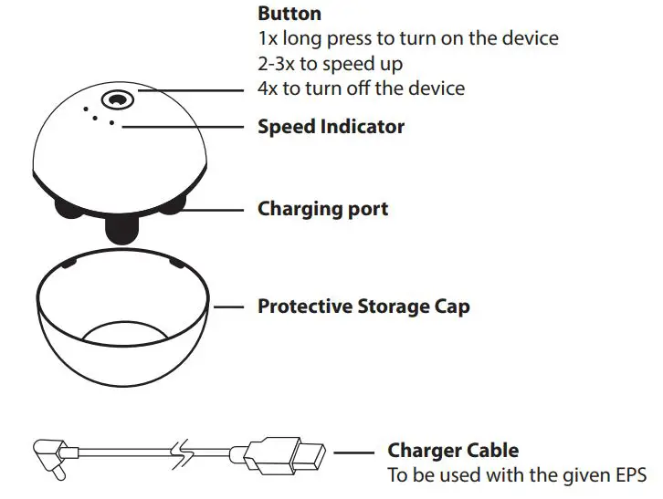 ROWENTA LV6020F0 Youth Facial Massager User Manual - Product Overview