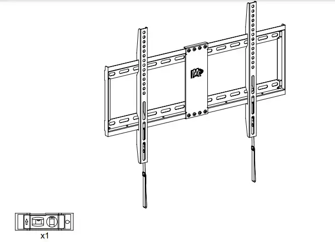 Mounting Dream Fixed Tv Wall Mount Bundle