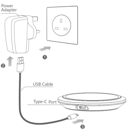 Connect to Power Adapter