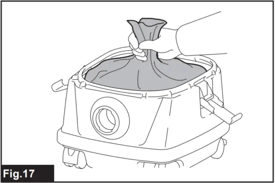 makita DVC865L - Fig. 17