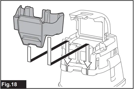 makita DVC865L - Fig. 18