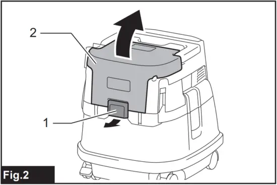 makita DVC865L - Fig. 2