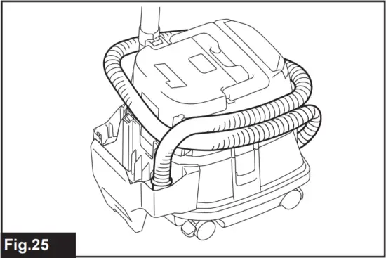 makita DVC865L - Fig. 25