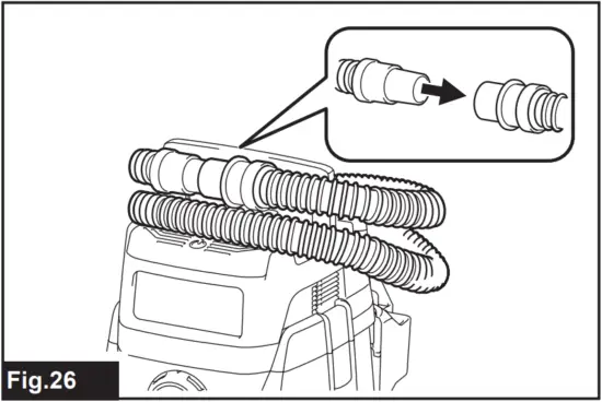 makita DVC865L - Fig. 26