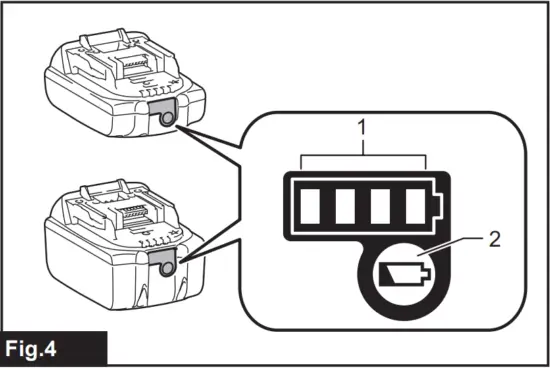 makita DVC865L - Fig. 4