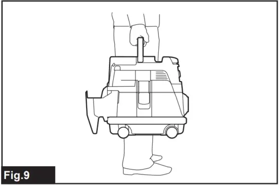 makita DVC865L - Fig. 9