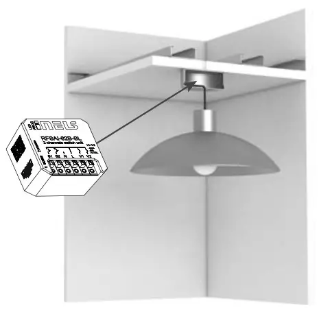 inELS RFSAI 62B SL Dual Band Wireless Switching Component Input Button - Assembly 2