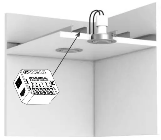 inELS RFSAI 62B SL Dual Band Wireless Switching Component Input Button - Assembly 3