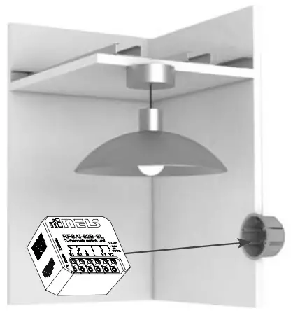 inELS RFSAI 62B SL Dual Band Wireless Switching Component Input Button - Assembly